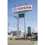 山形トヨペット様鶴岡店ロードサイン画像